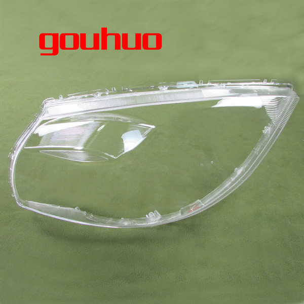 2pcs for NISSAN Tiida 08-10 Front Lampshade Lamp Clear Lampshade GlassLamp Shell Mask Headlight Cover Lens glass