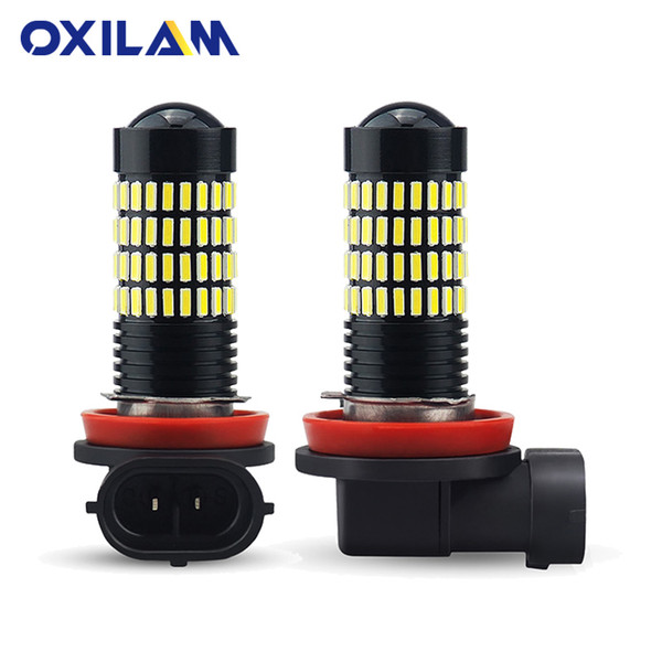 2Pcs H11 LED Fog Light Bulb 12V H8 H9 DRL Auto Car Driving Lamp for Corolla Qashqai Focus 2 S40