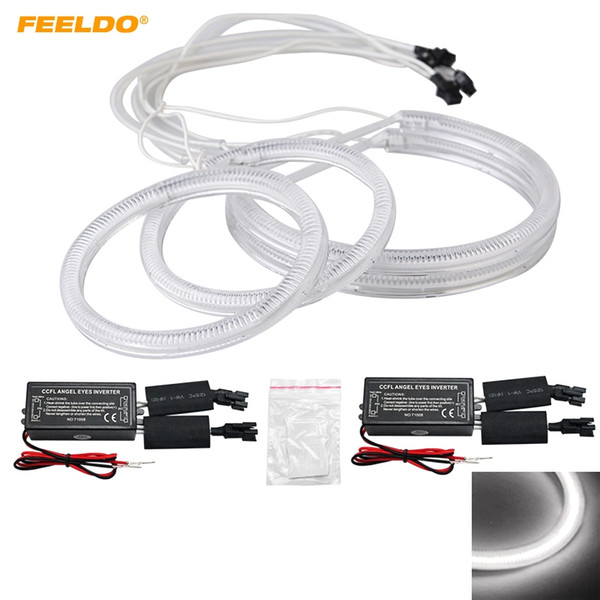 FEELDO Special Car CCFL Halo Rings Angel Eyes Light for Nissan Primera (2002-2008) DRL Headlight #1116