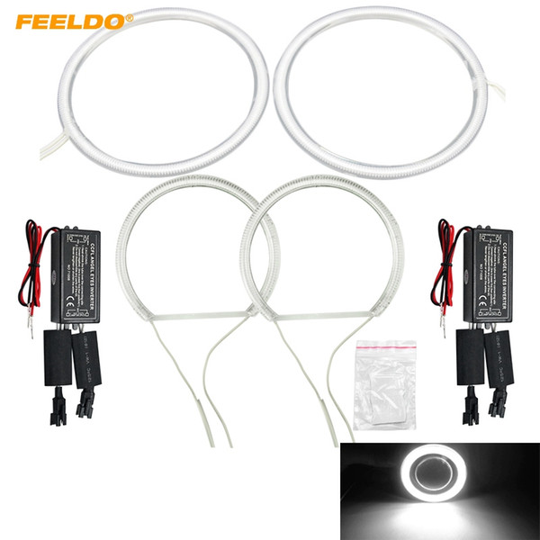 FEELDO Car CCFL Angel Eyes Light Halo Rings Kits For Honda CRV 05-06 Car Styling Headlight #3078