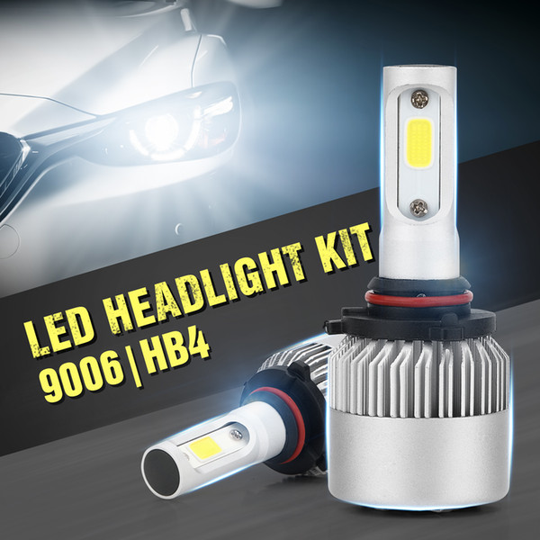 72W 8000LM H7 h1 h3 H13 9007 LED Headlight Headlamp Auto Conversion Car LED Kit Head Lamp Bulb Light H4 H11 9005 WHITE