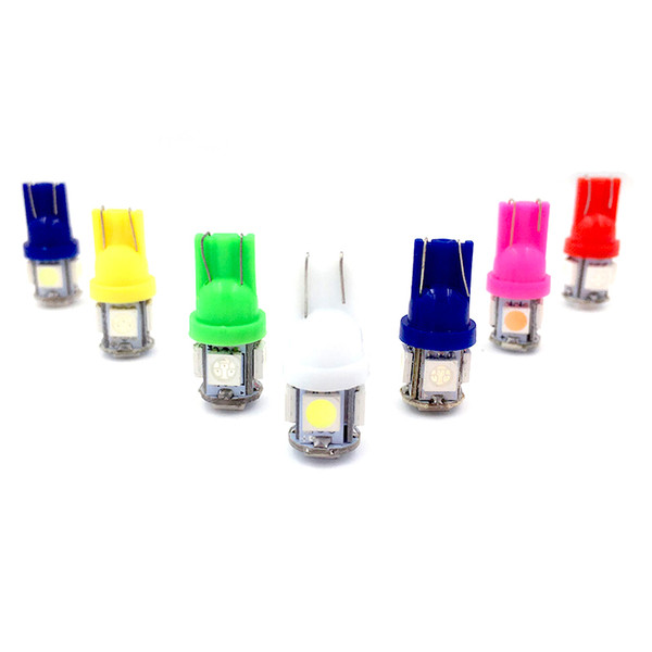 Auto T10 5SMD 5050 Automotive LED Light W5W 192 168 194 5050 SMD White Bulb Xenon LED Bulb Light Bulb