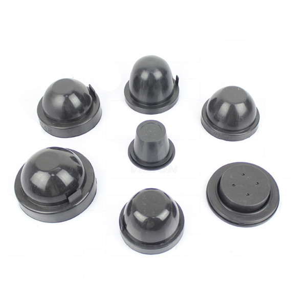 Car Head Lamp Retrofitting Soft Rubber Waterproof Dustproof Cap Cover For HID or LED Headlight Installation 90mm 80m 50mm 75MM