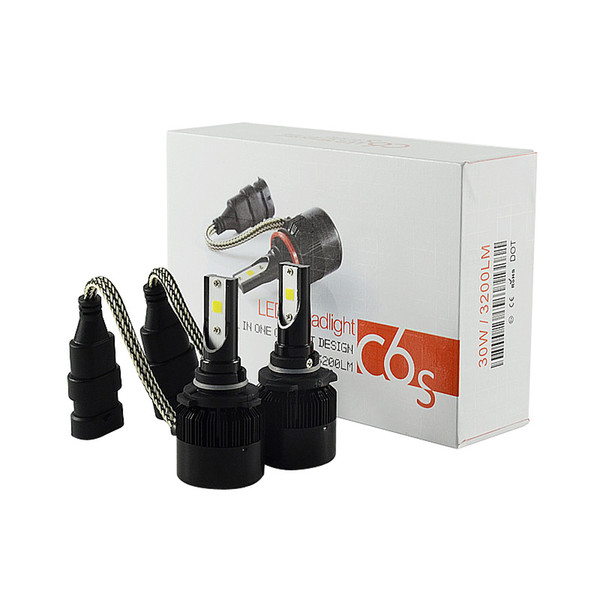 Shipping by DHL C6S H4 led H7 led Bulb H11 led Car Headlights H4 Lamp HB3 9005 HB4 9006 H1 H3 9007 12V