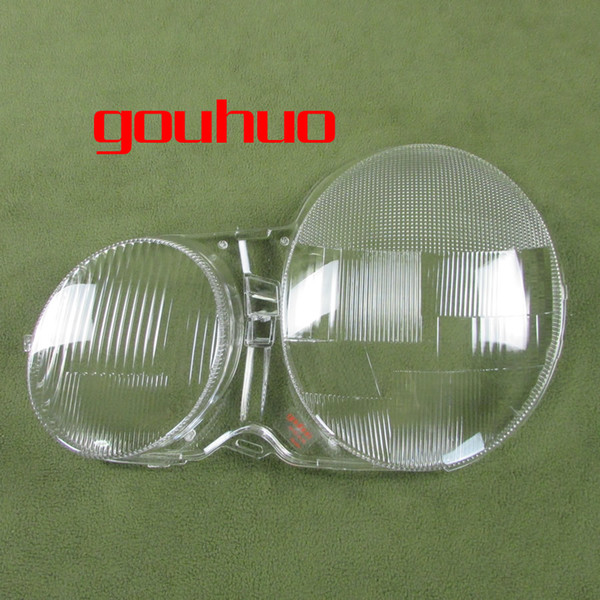 For 02-08 Mercedes-Benz W210 E200 E240 E260 E280 Headlight Cover Transparent Shell Headlamp Shell Lampshade Glass 2PCS