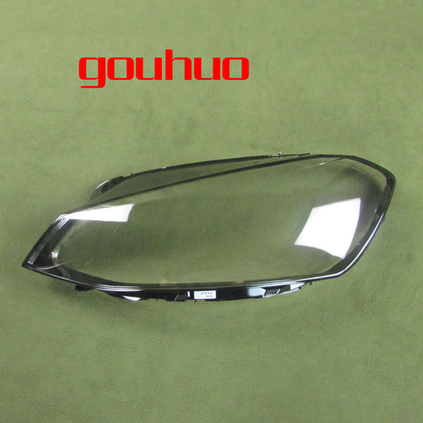 transparent lampshade lampshade front Headlight shell headlamp glass lens cover mask for Volkswagen Golf 7 14-17 1pcs