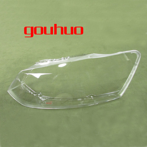 lampshade headlamp lamp shade lamp shadelamp shell transparent lampshade headlight cover glass for VW POLO hatchback 11-16 2pcs