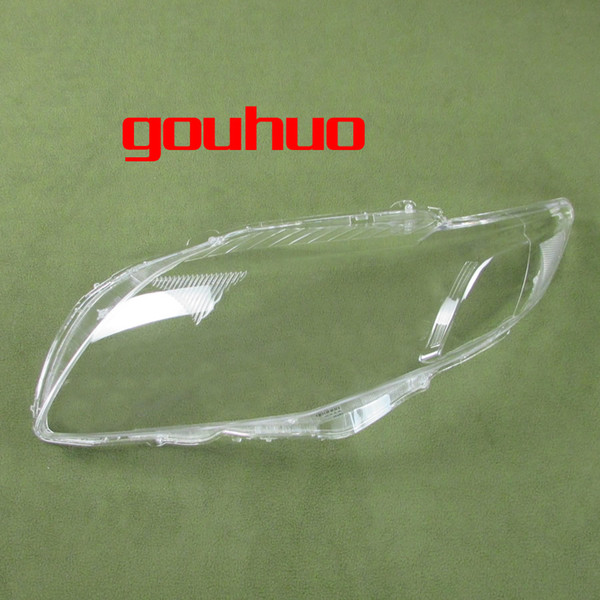 transparent lampshade lamp shade lens front Headlight shell headlamp cover mask For Toyota corolla 07-09 2pcs