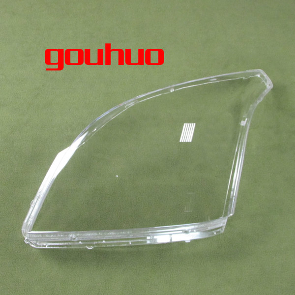 front headlamps transparent lampshades lamp shell masks headlight shell cover lens For Toyota Prado 400 03-09 2pcs