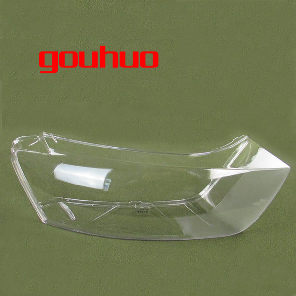 For Audi Q3 10-15 headlight cover headlight lamp shell headlamps transparent lampshade the base shell with base 2PCS