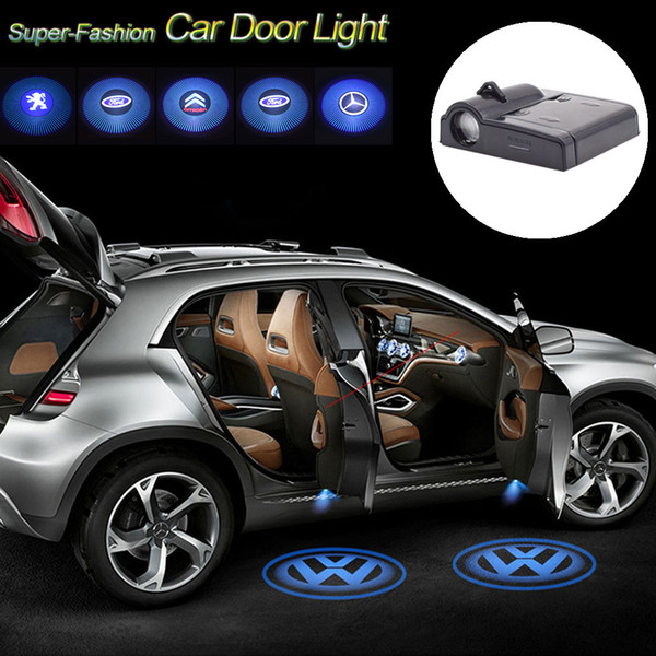 4PCS Cooleeon Wireless Car Brands Logo 3D Laser Projector Bulb Car Door Light Welcome Lamp Auto Courtesy LED Decoration Lights