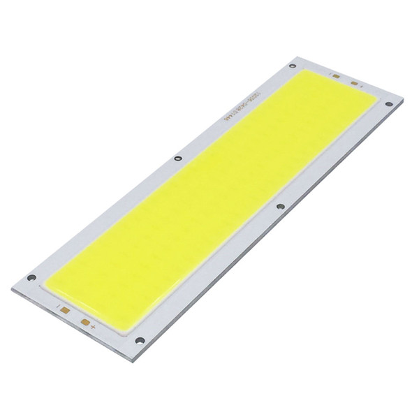 4.7in Rectangle COB Board 10W 12V LED Light Source for DIY Car Work Decor Lamp 1000LM Bulb House Lighting