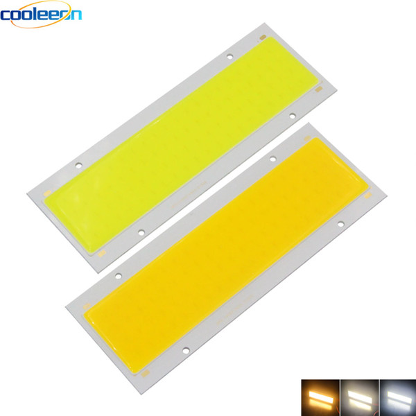 140*50mm Rectangle 20W COB LED Bulb Source for DIY Car Lights House Lighting Work Lamps Waterproof 12V 2000LM Warm Cold White