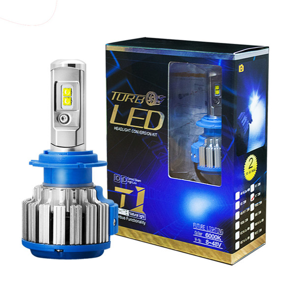 Car LED Headlight H4 H13 9003 9007/HB5 9004/HB1 40W White 6000K Bulbs Replace Bi Xenon Lamp