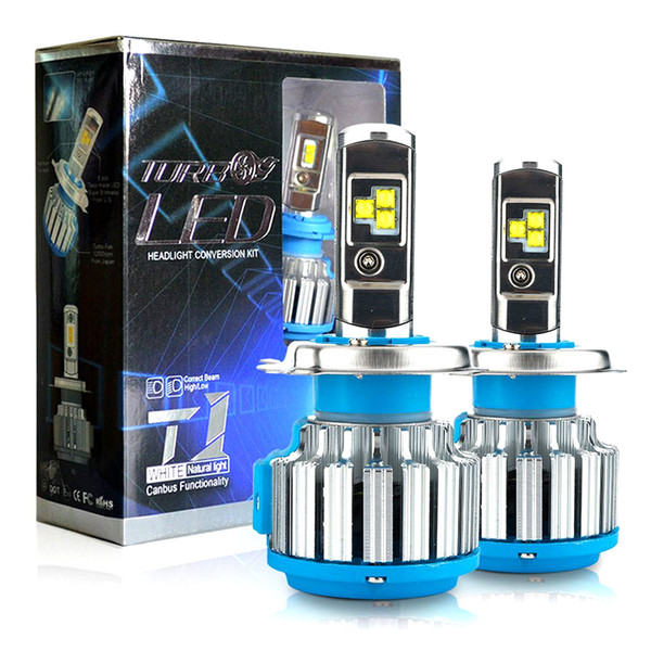 Cooleeon LED Lights for Cars H1 9005 9006 H11 H4 H7 Bulb Car Headlight Auto Headlamp for 12V 24V Automotives