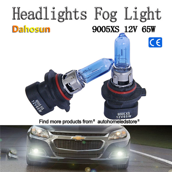 2pc X dahosun 9005XS HB3A 12V 55W 60W 100W Halogen Bulb Xenon White for Car High Beam