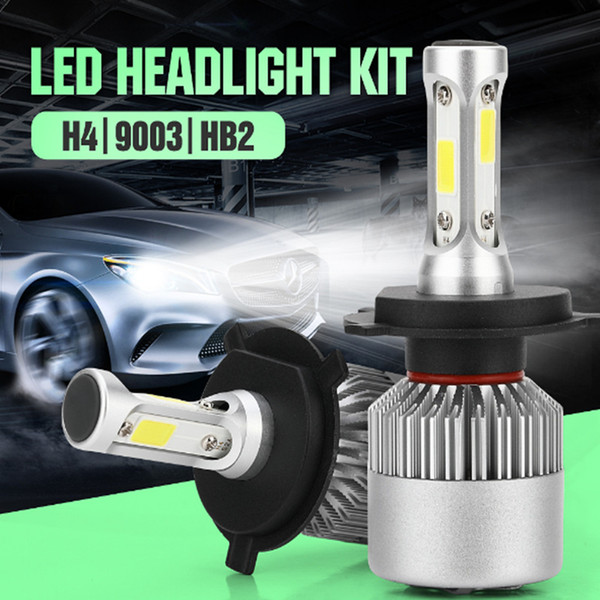 New Arrive Car LED Headlights S2 COB Highlighting Lamp High Beam Low Beam H4 H7 H11 9005 Bulb