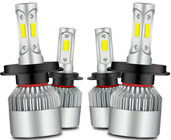 Car LED Headlights C6 Headlamps Auto Lighting Lossless Installation Bulb Super Bright Lamp H1 H3 H4 H7 H8 H9 H13