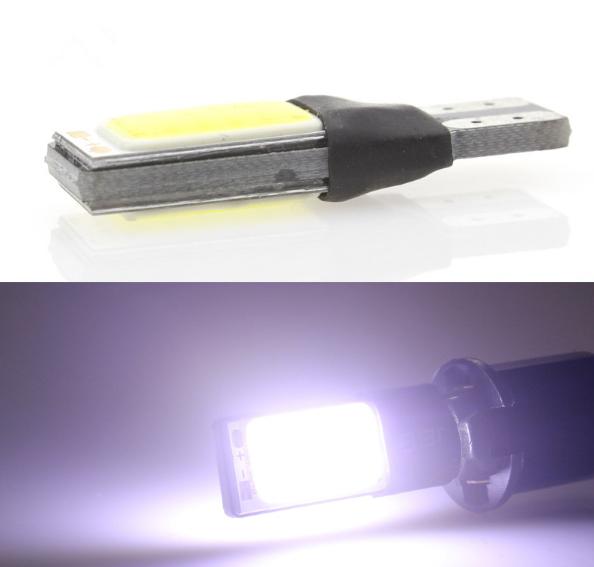 New COB Free Decoding Car Ultra-thin LED Width Light T10 High Power Highlighting Light W5W Small Lamp 200PCS