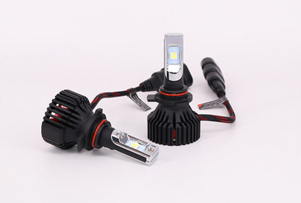 New T8 High Brightness Car LED Headlight Cree Light XHP50 Accurate Lighting Pattern All In One Heat Sink H7 H4 H11