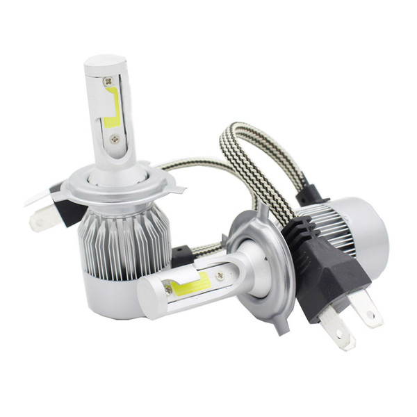 led h7 headlights bulbs car led h11 headlight bulb 72w 8000lm h4 hi/lo h11 h1 9005 H3 9005 HB3 9006 HB4 HB2 Lamplight Bulb DC12v