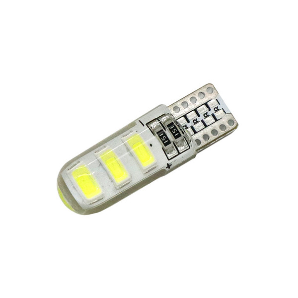 12V W5W 168 194 LED Clearance Canbus Bulbs T10 5630 6SMD Car Side Marker Dome License Plate Number Light Reading Lamp Bulb