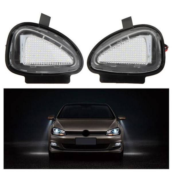 20Pair/LOT LED Under Side Mirror Lamps for VW Golf 6 Cabriolet Passat (B7) Touran Free shipping