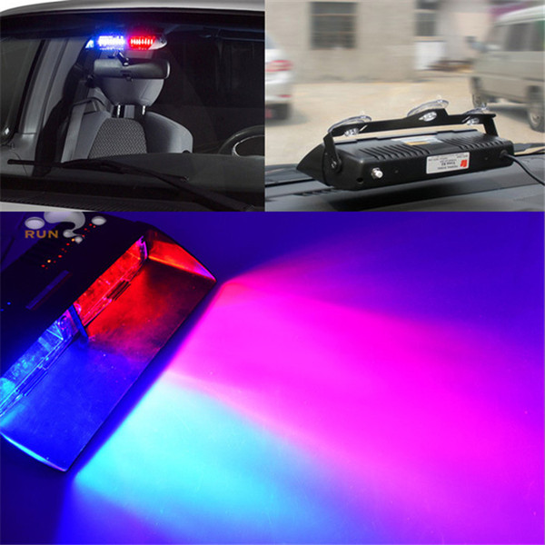 S2 Viper Federal Signal 16pcs High Power Led Car Strobe Light Auto Warn Light Police Light LED Emergency Lights 12V Car Front Light