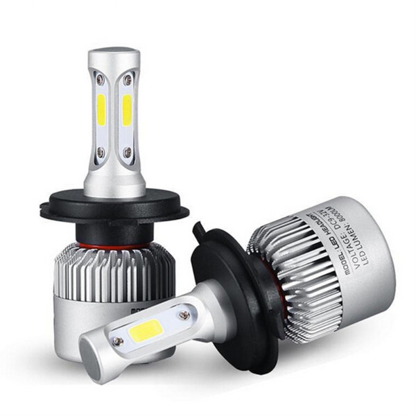 H4 H7 H11 H1 H13 H3 9004 9005 9006 9007 9012 COB LED Car Headlight Bulb Hi-Lo Beam 72W 8000LM 6500K Auto Headlamp 12v 24v Car Fog Lights