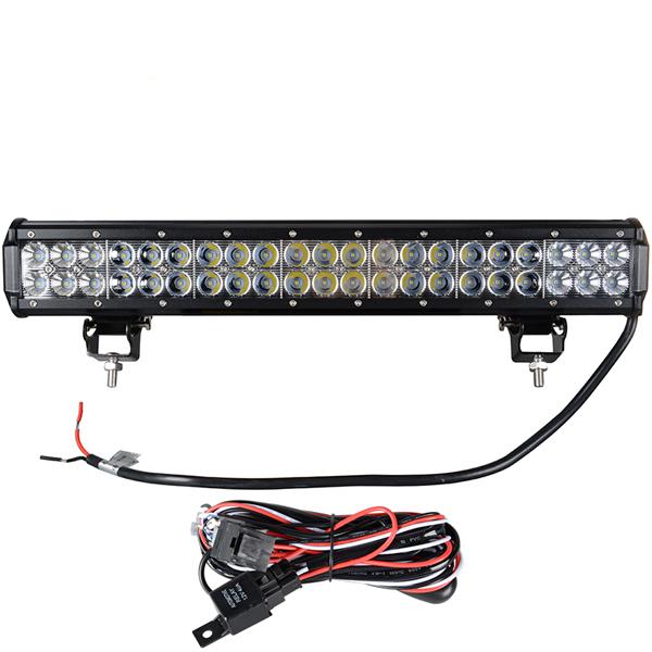 20INCH 126W Cree LED Working Light Bar Combo 12V 24V For Truck Tractor Trailer ATV UTV 4X4 SUV Boat 4WD Waterproof IP67 8820LM