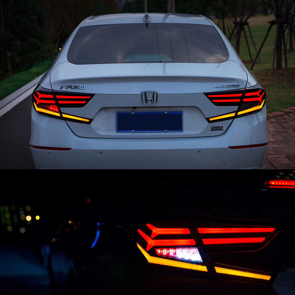 2018 2019 year LED Rear Lights For Honda Accord X 10th Car Tail Light LED Lamp Braking light Turn signal light