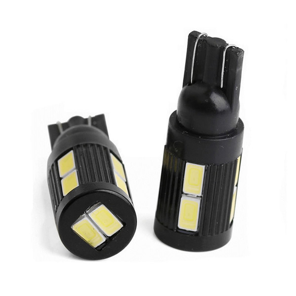 T10 W5W 5630 10 SMD 194 168 Auto Car LED License Plate Clearance Light Door Bulbs White 12V DC