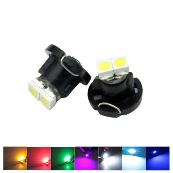 T4.2 1210 2 SMD 3528 Auto Car Wedge LED Bulbs Dashboard Lights Instrument Cluster Lamp 7-Colors 12V DC