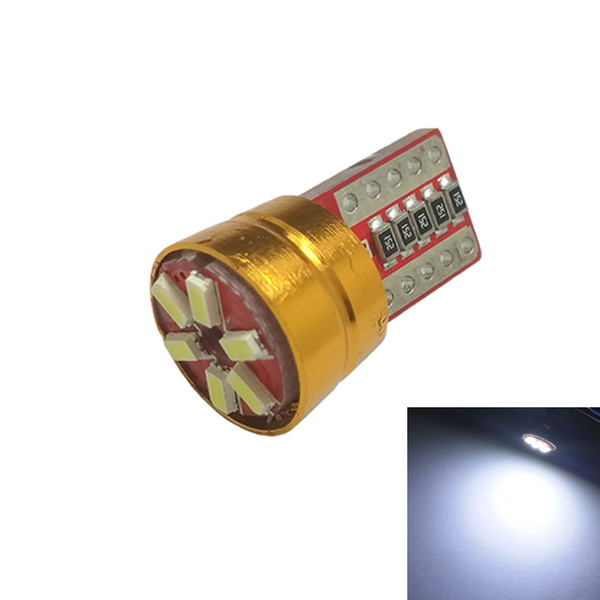 T10 Car LED W5W 3014 6 SMD 194 168 Canbus Error Free Clearance Lights Reading Bulbs Interior Lamp White 12V