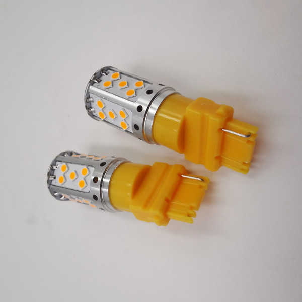 1156 BA15S 3156 7440 LED Car Lights 35 3030 SMD Side Marker Reverse Brake Backup Lamp Parking Light White Yellow