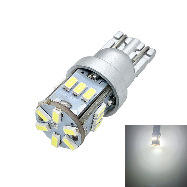 T10 W5W 194 168 22 SMD 3014 Car Auto LED Reading License Plate Light Side Marker Bulbs Indicator Lamps White DC 12V