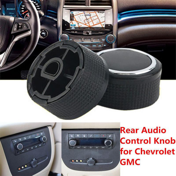 Car Rear Radio Volume Control Knob Air Conditioner Knob Button Control Switch Knob For 07-13 GMC Chevrolet