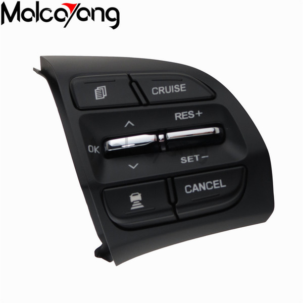 Steering Wheel Button For Hyundai Veloster feisi 2018 1.6T Basic Model Buttons Bluetooth Phone Cruise Control Volume .