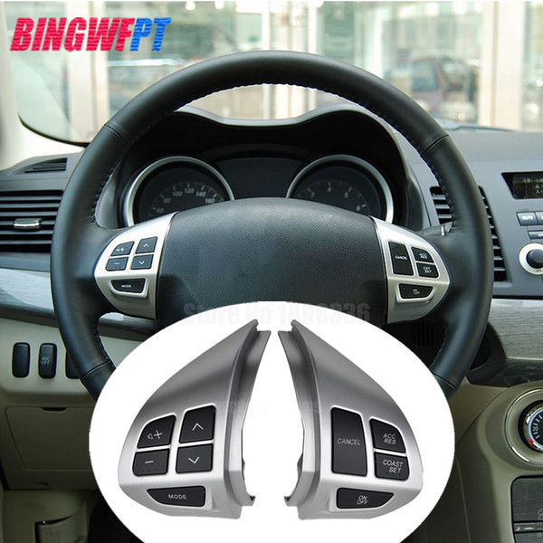 High quality Car-styling buttons FOR Mitsubishi ASX 2007-2012 Multi-function Car steering wheel control buttons with wires