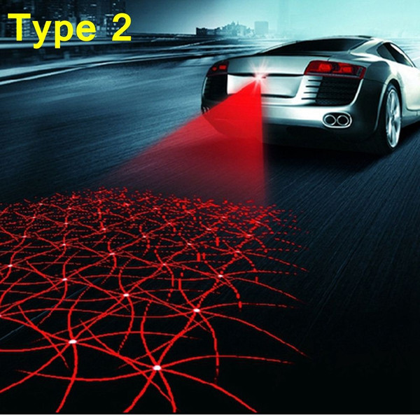 Car Laser Tail 12v led Fog Lights Auto Brake Parking Car-Styling Warning Lights Car Styling For Ford BMW Toyota etc.