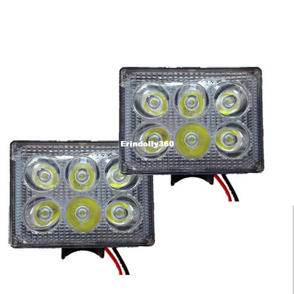 3 Inch 18W LED Work Light 6 LED Beads Headlight Spot Lights 12V-80V Fog Lamp for Engineering Vehicle Truck SUV Car Styling