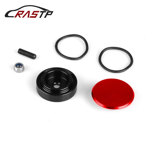 RASTP-1 Set Aluminum Car Rear Wiper Delete Kit Red Plug Cap for Honda Universal Car Accessories RS-ENL016