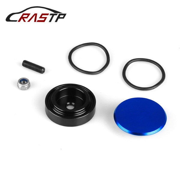 RASTP- Brand New Rear Wiper Delete Kit Blue Block Off Plug Cap For Honda Civic Si 2002-2005 RS-ENL016