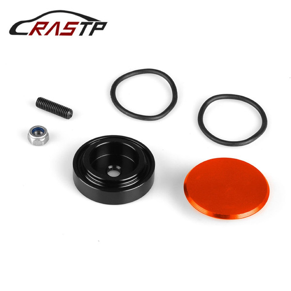 RASTP-1 Set Aluminum Car Rear Wiper Delete Kit Orange Plug Cap for Honda Universal Car Accessories RS-ENL016