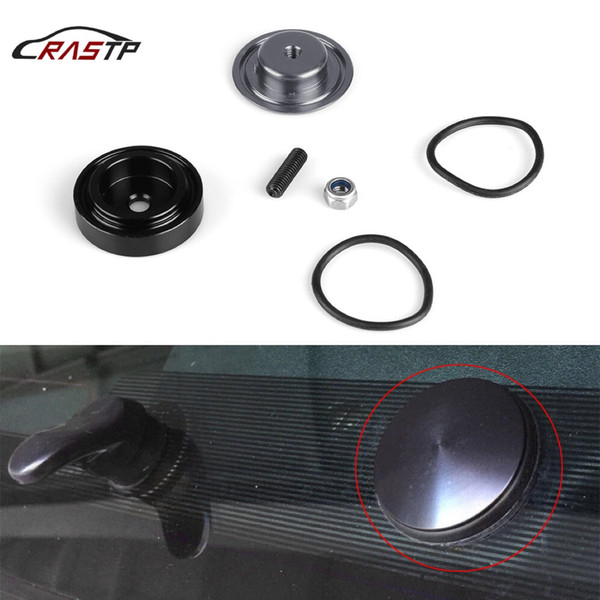 RASTP-1 Titanium Set Aluminum Car Rear Wiper Delete Kit Plug Cap for Honda Universal Car Accessories RS-ENL016