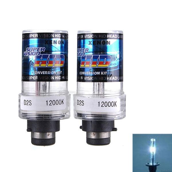 Durable 2Pcs 35W D2S/D2C Car for HID Xenon Replacement Auto Light Source Headlight Lamp Bulb 4300K 6000K 8000K 12000K Free Ship order<$18no