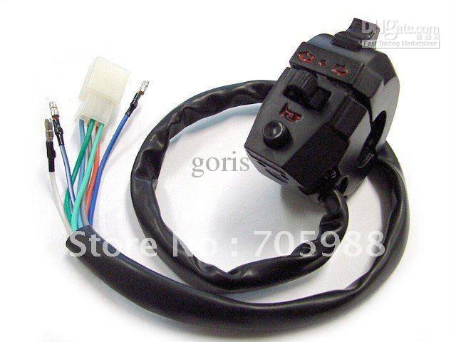 NEW Universal Motorcycle Handlebar Switch Light Turn Signal Light Blinker Horn Switch