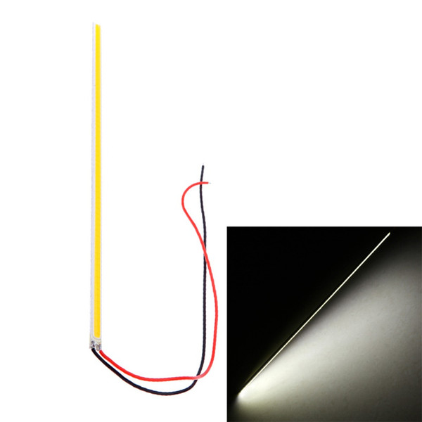 Ultra-thin White 5W LED COB 84 Chip Led Driving DRL Daytime Running Light Lamp Bar Strip Auto Car lighting Aluminum 12V DIY Lamp