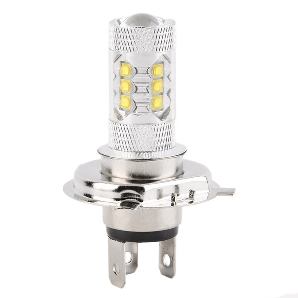 1Pcs H4 80W Cree LED Car Fog Lamp H4 Led Headlight Bulb Auto Lights Car Led Bulbs Car Light Source Parking 12V 6000K Xenon White order<$18no