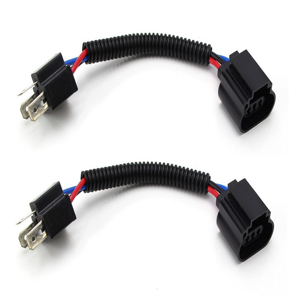 H4 9003 To H13 9008 Pigtail Wire Wiring Harness Adapters For H4/H13 Headlight Conversion Retrofit